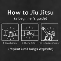 BJJ Gifts Beginner Jiu Jitsu Guide Funny Brazilian Jiu Jitsu Golf Towel