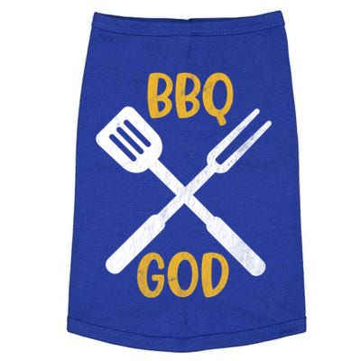 Bbq God Barbecue Father's Day Idea Gift Doggie Tank