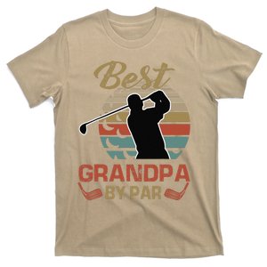 Best Grandpa By Par Golfing Gift For Father Day T-Shirt