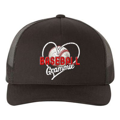 Baseball Grammie Baseball Love Baseball Player Yupoong Adult 5-Panel Trucker Hat