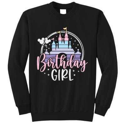 Birthday Girl Birthday Party Magic Castle Sweatshirt