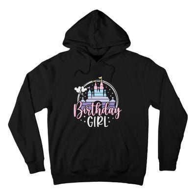 Birthday Girl Birthday Party Magic Castle Tall Hoodie