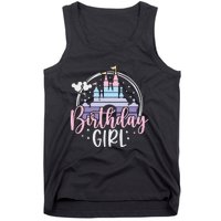 Birthday Girl Birthday Party Magic Castle Tank Top