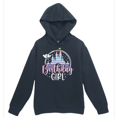 Birthday Girl Birthday Party Magic Castle Urban Pullover Hoodie