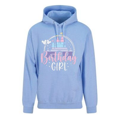 Birthday Girl Birthday Party Magic Castle Unisex Surf Hoodie