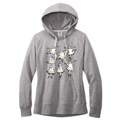 Ballet Ghost Ballet Dancer Spooky Dance Women's Fleece Hoodie