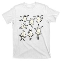 Ballet Ghost Ballet Dancer Spooky Dance T-Shirt