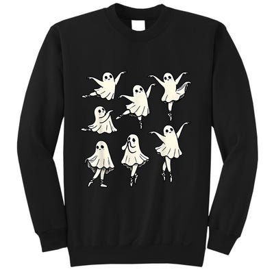 Ballet Ghost Ballet Dancer Spooky Dance Teacher Halloween Sweatshirt