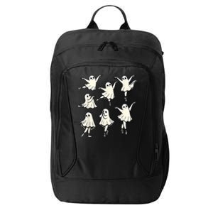 Ballet Ghost Ballet Dancer Spooky Dance Teacher Halloween City Backpack