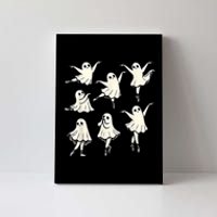 Ballet Ghost Ballet Dancer Spooky Dance Teacher Halloween Canvas