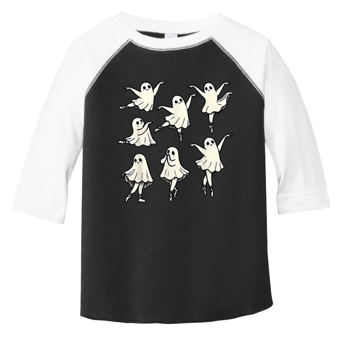 Ballet Ghost Ballet Dancer Spooky Dance Teacher Halloween Toddler Fine Jersey T-Shirt
