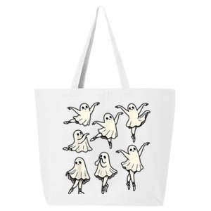 Ballet Ghost Ballet Dancer Spooky Dance Teacher Halloween 25L Jumbo Tote