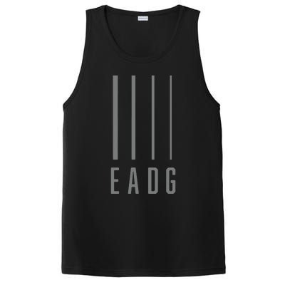 Bass Guitarist Bass Player Gift EADG 4 String PosiCharge Competitor Tank