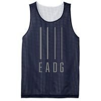 Bass Guitarist Bass Player Gift EADG 4 String Mesh Reversible Basketball Jersey Tank