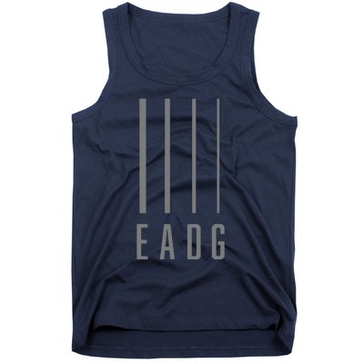 Bass Guitarist Bass Player Gift EADG 4 String Tank Top