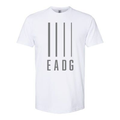 Bass Guitarist Bass Player Gift EADG 4 String Softstyle® CVC T-Shirt