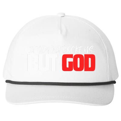 But God Snapback Five-Panel Rope Hat