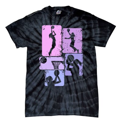 Basketball Girl Tie-Dye T-Shirt