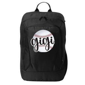 Baseball Gigi Baseball Fan Proud Baseball Grandma Gigi Gift City Backpack