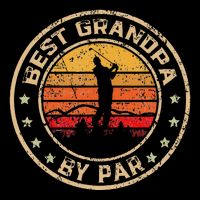 Best Grandpa By Par FatherS Day Golf Golfing 16 in Basic Backpack