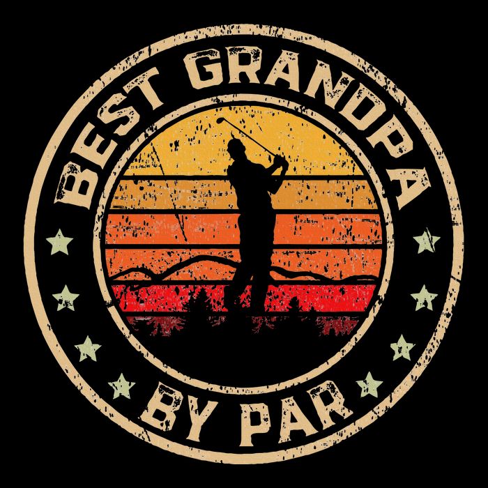 Best Grandpa By Par FatherS Day Golf Golfing 16 in Basic Backpack