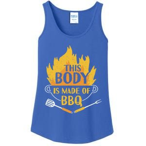 Bbq Griller Barbecue This Body Is Made Of Bbq Meaningful Gift Ladies Essential Tank