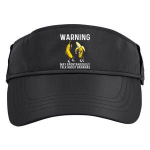 Banana Gift Banana Fruit Lover Adult Drive Performance Visor