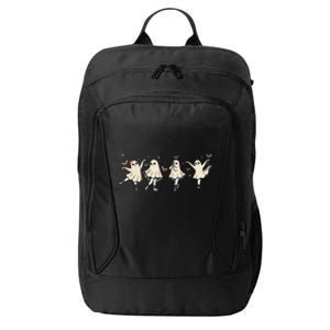 Ballet Ghost Ballet Dancer Spooky Dance Teacher Halloween Cool Gift City Backpack