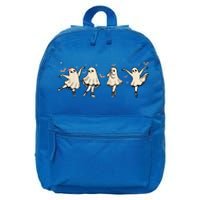 Ballet Ghost Ballet Dancer Spooky Dance Teacher Halloween Cool Gift 16 in Basic Backpack