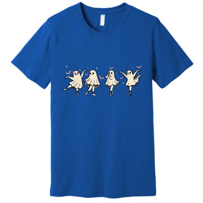 Ballet Ghost Ballet Dancer Spooky Dance Teacher Halloween Cool Gift Premium T-Shirt