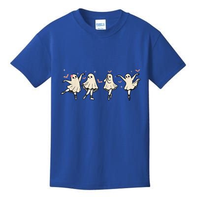 Ballet Ghost Ballet Dancer Spooky Dance Teacher Halloween Cool Gift Kids T-Shirt