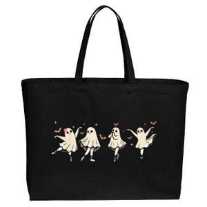 Ballet Ghost Ballet Dancer Spooky Dance Teacher Halloween Cool Gift Cotton Canvas Jumbo Tote