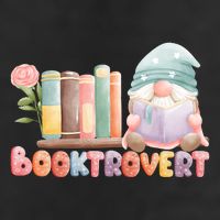 Booktrovert Gnome Book Lovers Gnome Reading A Book Cute Adult Drive Performance Visor