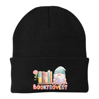 Booktrovert Gnome Book Lovers Gnome Reading A Book Cute Beanie