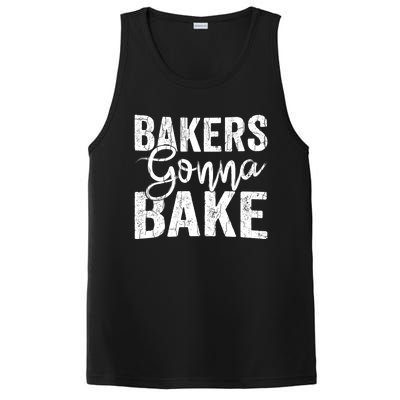 Baker Gonna Bake Funny Baking Cookie Crew Bake Lover Graphic Gift PosiCharge Competitor Tank