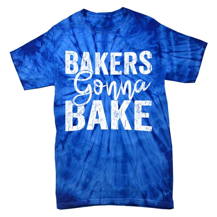 Baker Gonna Bake Funny Baking Cookie Crew Bake Lover Graphic Gift Tie-Dye T-Shirt