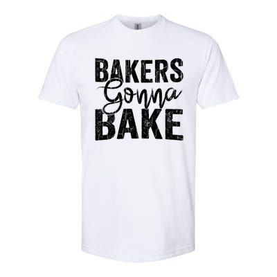 Baker Gonna Bake Funny Baking Cookie Crew Bake Lover Graphic Gift Softstyle CVC T-Shirt