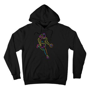 Basketball Girl Bball Women Basketball Hoodie