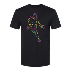 Basketball Girl Bball Women Basketball Softstyle CVC T-Shirt