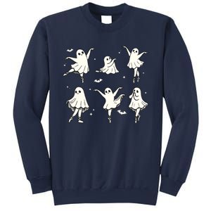 Ballet Ghost Ballet Dancer Spooky Dance Halloween Sweatshirt