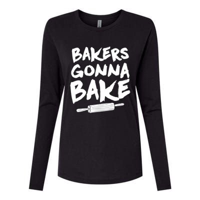 Bakers Gonna Bake Baking Cool Gift Baker Pastry Chef Funny Gift Womens Cotton Relaxed Long Sleeve T-Shirt