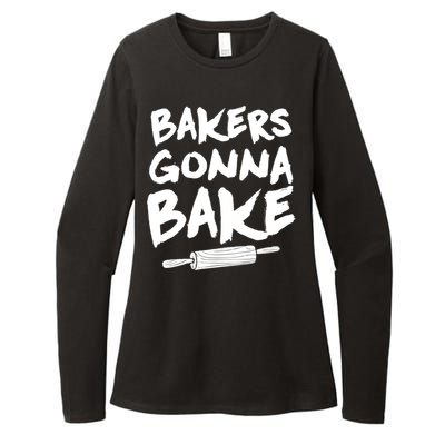 Bakers Gonna Bake Baking Cool Gift Baker Pastry Chef Funny Gift Womens CVC Long Sleeve Shirt