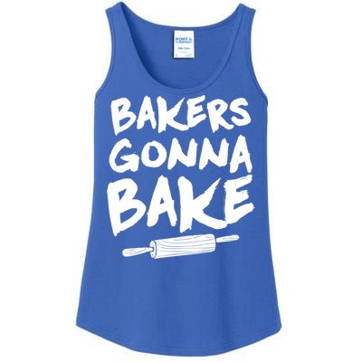 Bakers Gonna Bake Baking Cool Gift Baker Pastry Chef Funny Gift Ladies Essential Tank