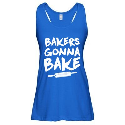 Bakers Gonna Bake Baking Cool Gift Baker Pastry Chef Funny Gift Ladies Essential Flowy Tank