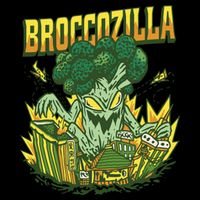 Broccozilla Giant Broccoli Attacking City Mug