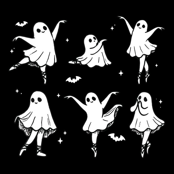 Ballet Ghost Ballet Dancer Spooky Dance Halloween Impact Tech Backpack