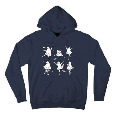 Ballet Ghost Ballet Dancer Spooky Dance Halloween Tall Hoodie