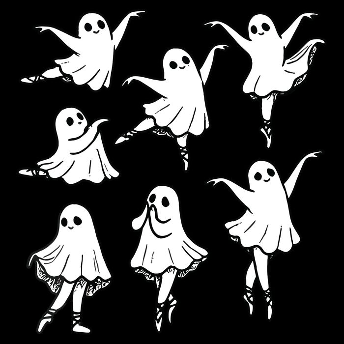 Ballet Ghost Ballet Dancer Spooky Dance Teacher Halloween City Backpack