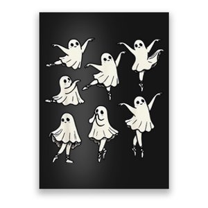 Ballet Ghost Ballet Dancer Spooky Dance Teacher Halloween Gift Poster