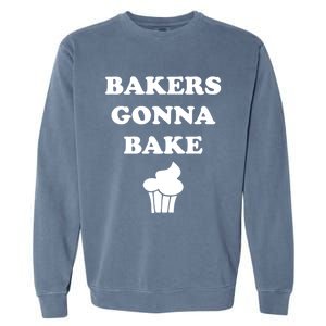 Bakers Gonna Bake Cute Minimalist Gift Garment-Dyed Sweatshirt